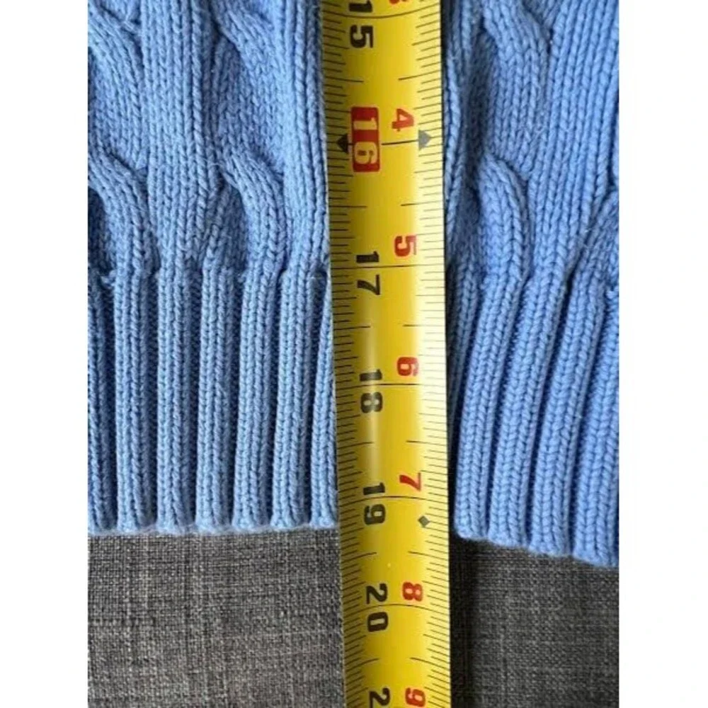 Polo Ralph Lauren Cotton Cable Pullover Sweater Kids light blue Kids M